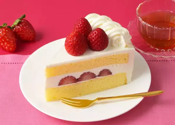 「「苺スイーツフェア」開催、定番のショートケーキをはじめナポレオンパイやミルフィーユなど全9品を発売【銀座コージーコーナー】」の画像