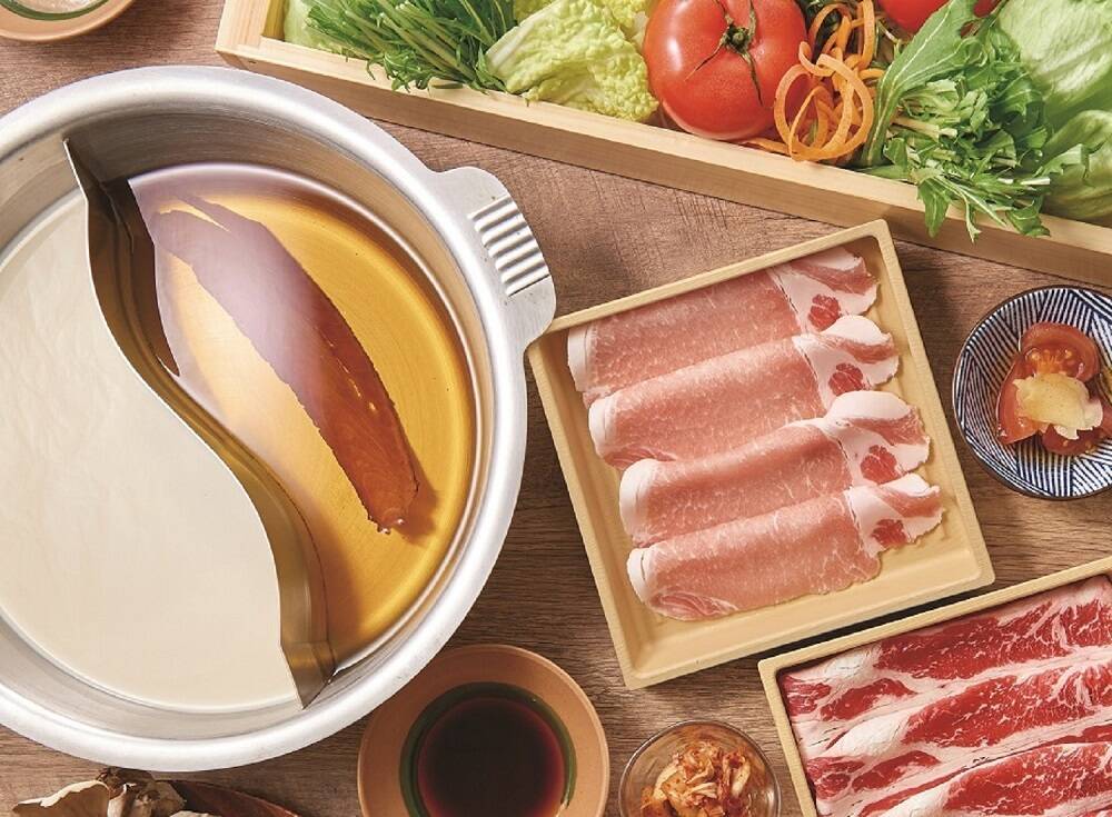 しゃぶしゃぶ温野菜「金華豚しゃぶしゃぶ」発売、“史上最高”の国産霜降り豚を専用「黄金だし」で