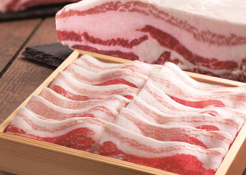 しゃぶしゃぶ温野菜「金華豚しゃぶしゃぶ」発売、“史上最高”の国産霜降り豚を専用「黄金だし」で