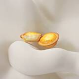 「“ピーチヨーグルト風”のチーズタルト「焼きたてタルト 桃チーズ」を新発売【BAKE CHEESE TART】」の画像1
