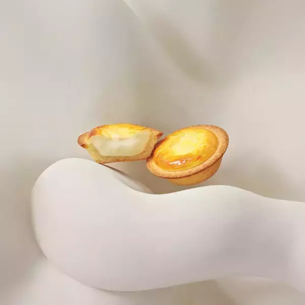 “ピーチヨーグルト風”のチーズタルト「焼きたてタルト 桃チーズ」を新発売【BAKE CHEESE TART】