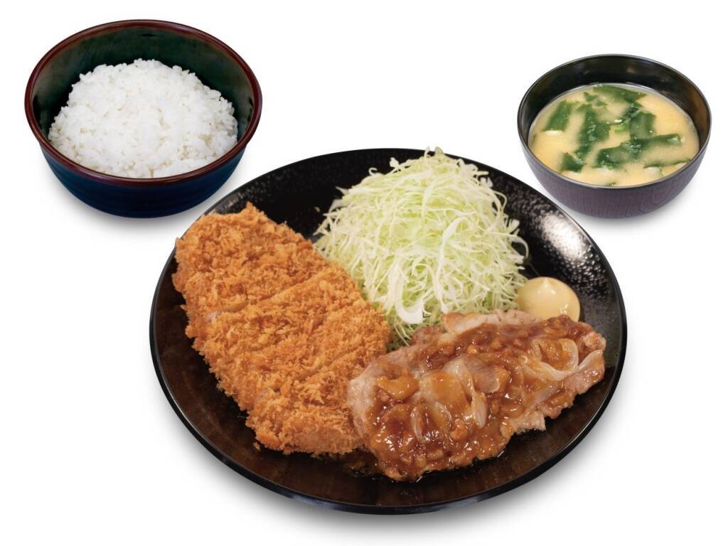 松のや「背脂生姜タレのポークフライドステーキ定食」新発売、濃厚ダレ×マヨネーズのスタミナ定食