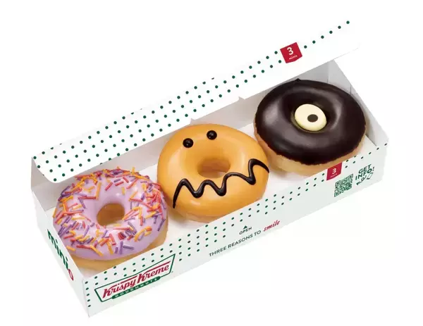 「クリスピー･クリーム･ドーナツ、ハロウィン限定のドーナツ発売/ジャックランタンをイメージしたかぼちゃのドーナツなど」の画像