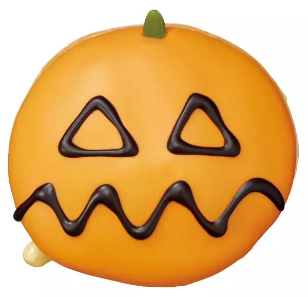 「クリスピー･クリーム･ドーナツ、ハロウィン限定のドーナツ発売/ジャックランタンをイメージしたかぼちゃのドーナツなど」の画像
