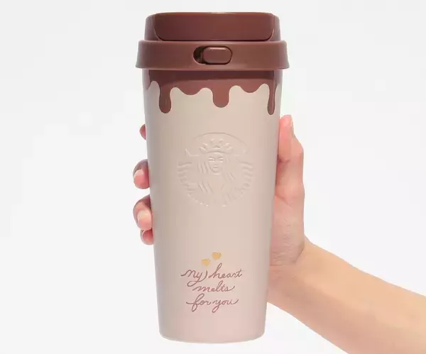 「【スタバ】犬猫デザインやチョコモチーフのボトル・マグが勢ぞろい、バレンタイングッズ2026」の画像