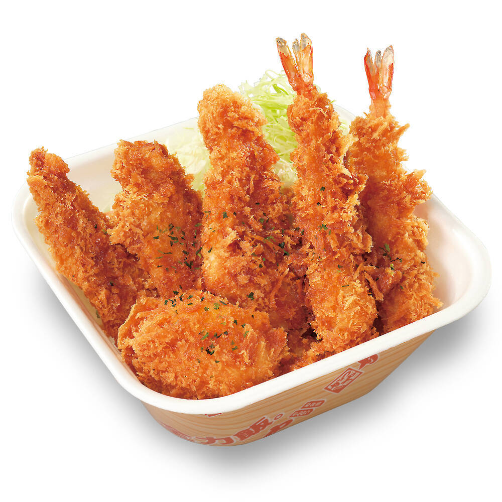 かつや「タレカツ丼･タレカツ定食」、甘じょっぱいタレ×鶏ささみ･海老･半熟たまごフライ