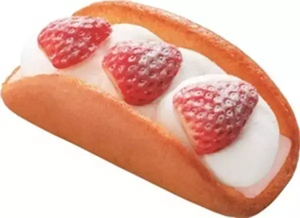 「ファミマのいちご収穫祭2022、あまおう苺のタルト・ドーナツ・ロールケーキやバタービスケットサンド、アイス「ワッフルコーンとちおとめ」など全18商品発売/ファミリーマート」の画像