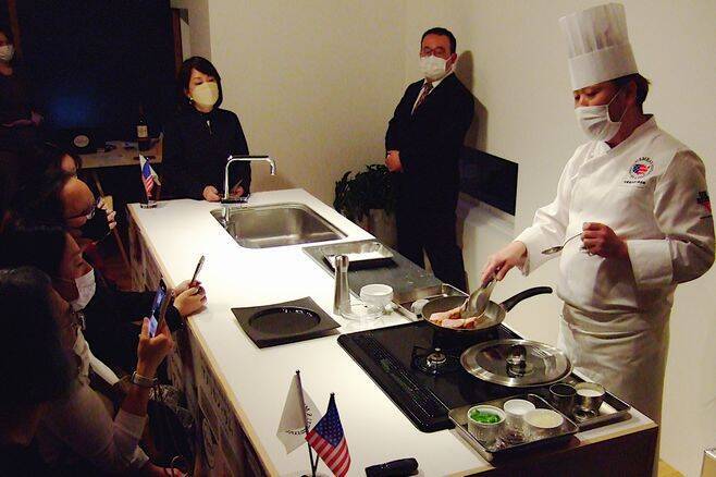 USMEFアメリカンラム･テイスティングセミナー開催、「ラムのフリカッセ」調理実演などで“幻の逸品”を体験/米国食肉輸出連合会