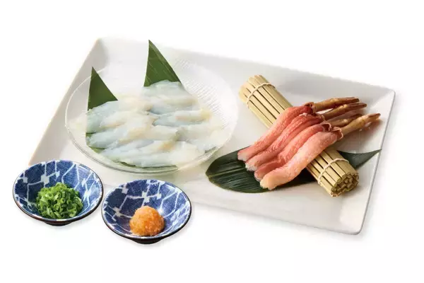 【しゃぶしゃぶ温野菜】北海道産真ふぐを使用した人気メニュー「ふぐしゃぶ」が再登場、かにしゃぶも味わえる「ふぐかにセット」も