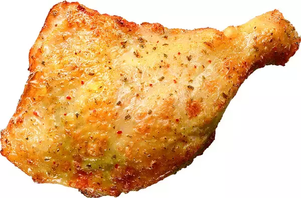 「【ミニストップのクリスマスチキン】ハーブと直火焼で香り豊かに仕上げたローストチキン/11種のスパイス&ハーブを使ったフライドチキン」の画像