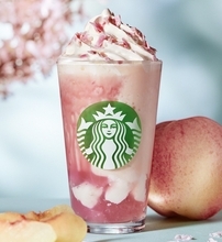【スタバ】ミルクプリン×白桃ジュレ×桜ソース　春限定フラペチーノなど3品を発売