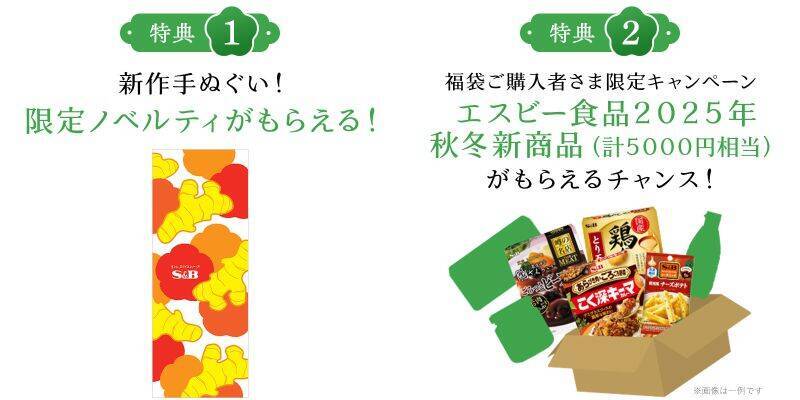 エスビー食品【2026年の紅白福袋】発売/「赤缶カレーパウダールウ」「マジックソルト」など、全20アイテムを詰め合わせ