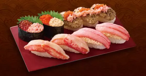 【2週末限定】「かにざんまい!豪華大漁祭」開催/本ずわいがに･紅ずわいがにを使用した多彩な商品を販売【小僧寿し】