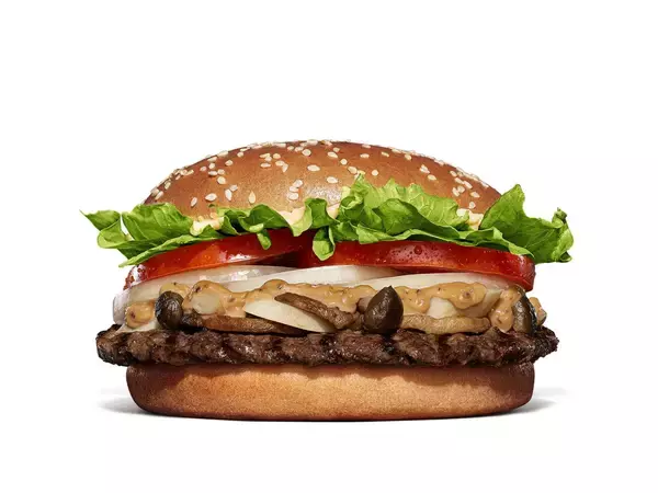 バーガーキング「マッシュルームワッパー」が今年も登場、4種のきのこを使用した秋の風物詩