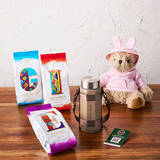 「タリーズ福袋「2023ハッピーバッグ」予約開始、“オンワード”コラボのトートバッグにウサギの干支テディやキャニスター・ドリンクチケットなど、予約特典に“鳥獣戯画ステッカー”」の画像8