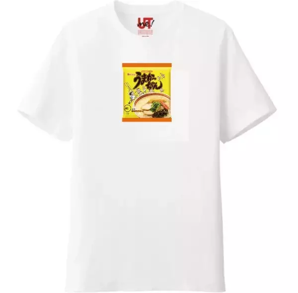 「【ユニクロ】「うまかっちゃん」Tシャツ、福岡県内の一部店舗限定で発売」の画像