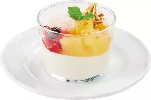 「ジョリーパスタ「リンゴのドルチェフェア」開催、注文ごとに店内で焼き上げるアップルパイや贅沢パフェなど3品」の画像