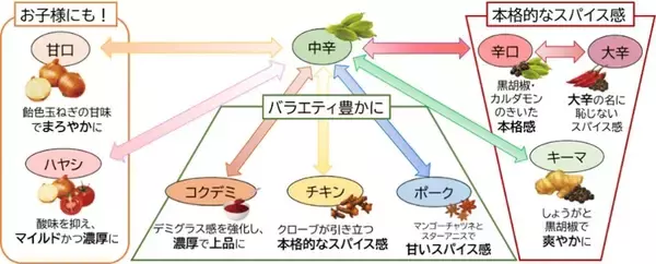 「レトルトカレー市場24年連続売上No.1「咖喱屋」シリーズが全品リニューアル / 新製法でコクと香りを強化」の画像