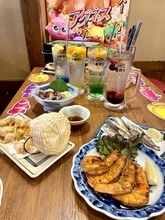 磯丸水産×「海物語」コラボ、限定メニュー8種　「魚群」を豆アジで再現、9月1日から