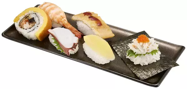 「【スシローお年玉キャンペーン】5,000円分の食事券が当たる「六福彩り盛り」が登場 / 1月9日から」の画像