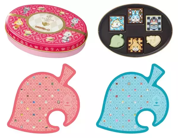 「【ゴディバ×どうぶつの森】2026年は“ティーパーティ”がテーマのチョコレートを発売」の画像