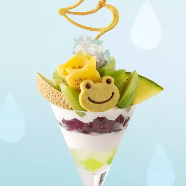 梅雨限定のパフェやあんみつが登場する『Raindrop Sweets』【タカノフルーツパーラー】