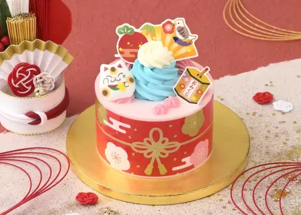 「“スイーツ初め”にぴったりな「スイーツおせち」、2026年の干支『午』のケーキ、おみくじ付きケーキの予約受付開始【銀座コージーコーナー】」の画像