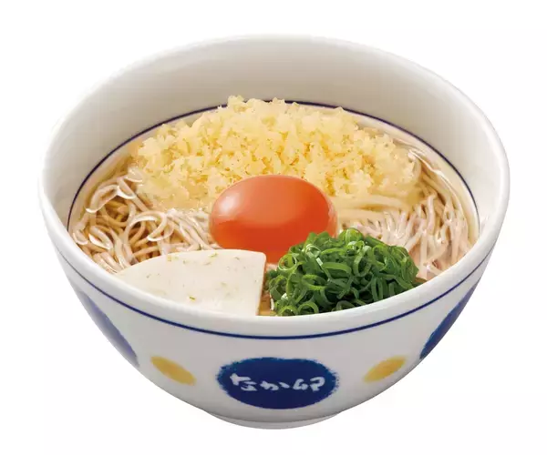 「なか卯2023年年越し「鴨そば」発売、むね肉･もも肉･つくねの3種鴨トッピング、鴨うどん･月見そば･きつねそばも同時販売」の画像