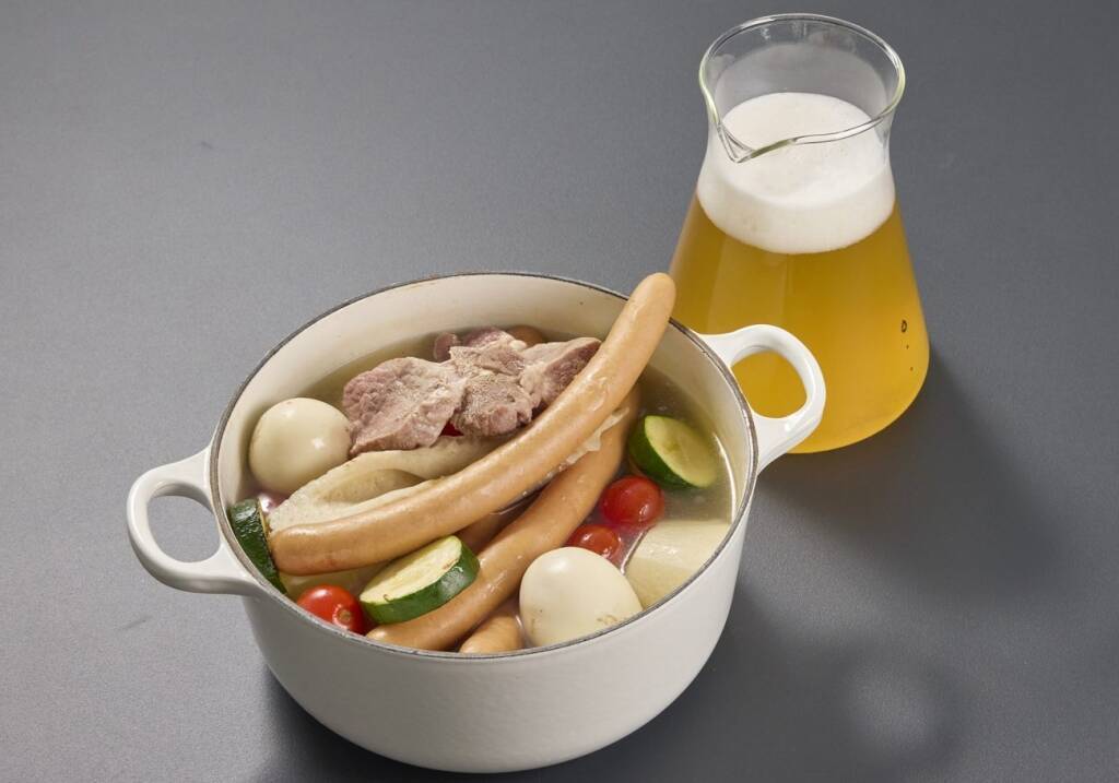 「白ビール煮込みおでん」具材8種盛りで「1,188円」で販売、石窯ピザとビール20種類がついた飲み放題プランも【直営タップルーム】