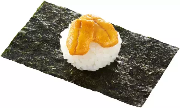 「「かっぱの新物うに祭り」開催、濃厚な旨みと甘みが楽しめる「新物うに包み」が一貫110円(税込)～」の画像