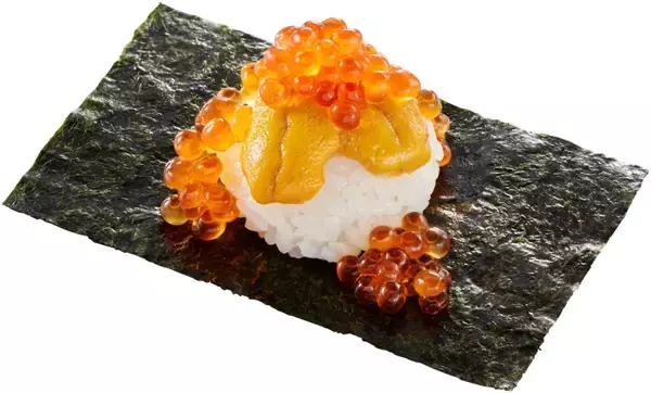 「「かっぱの新物うに祭り」開催、濃厚な旨みと甘みが楽しめる「新物うに包み」が一貫110円(税込)～」の画像