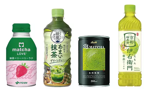 飲料市場にも“抹茶ブーム”、背景に世界的な抹茶需要の拡大