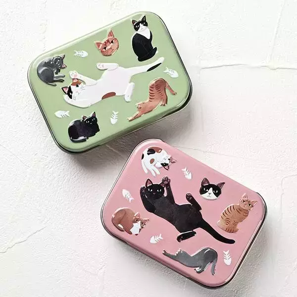 カルディ「ネコミニ缶」発売、ネコ組飴･ストロベリー風味キャンディ入り、「グランマワイルズ ビスケットアソート」も/猫の日2024