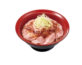 すき家「ローストポーク丼」発売　低温調理でしっとりやわらか、4種のラインアップ