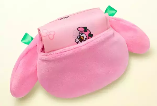 「【モスバーガーの福袋】5000円分の食事補助券に「マイメロディ&クロミ」のバッグ･プレート･ポーチ付き」の画像