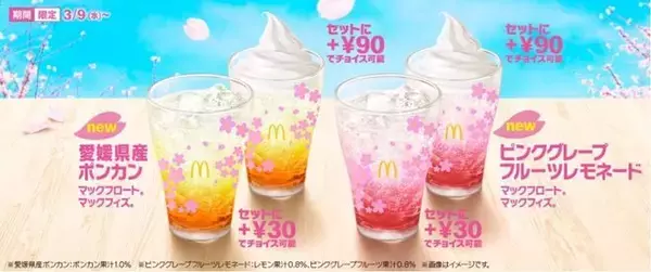 「マクドナルド“てりたま”初の旨辛味「厚切りスパイシーベーコンてりたま」登場、「マックフィズ」愛媛県産ポンカン・ピンクグレープフルーツレモネードも」の画像