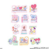 「「BT21グミ2」発売、かわいい“BT21 SCHOOL”ダイカットステッカー全22種類/バンダイ」の画像4