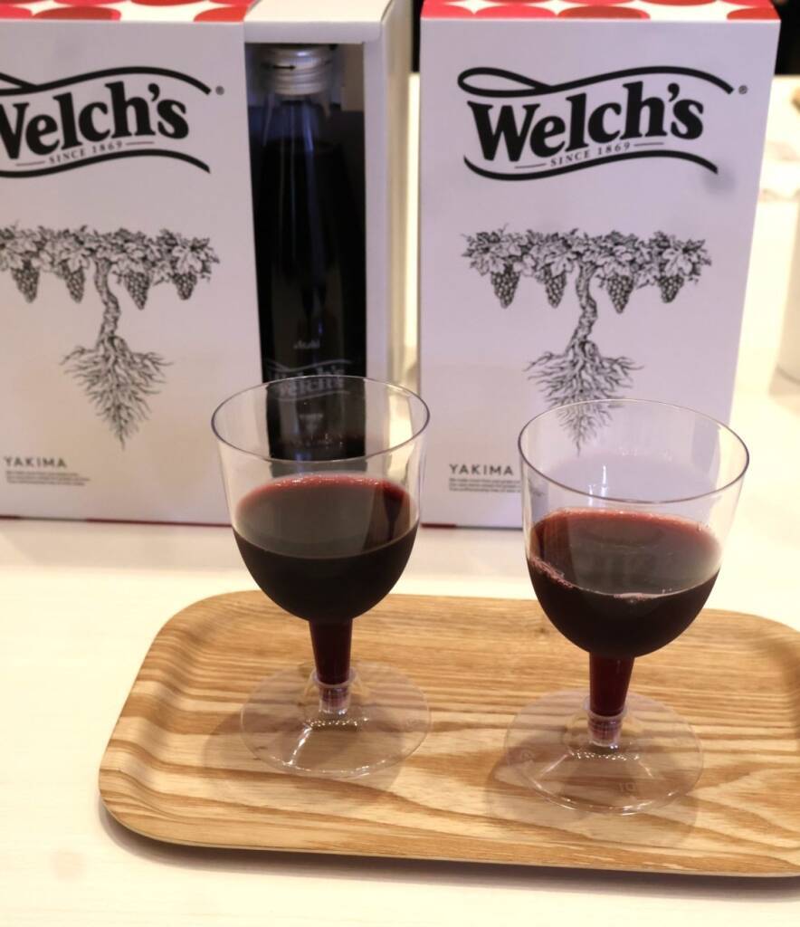 アサヒ飲料、「ウェルチ」で初のプレミアムライン 日比谷で2,500本限定販売
