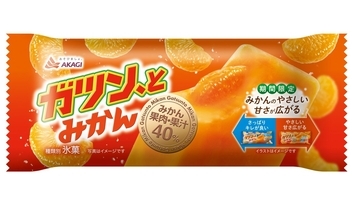 赤城乳業「ガツン、とみかん」史上初の秋冬商品　みかんのやさしい甘さに、8月下旬から全国発売