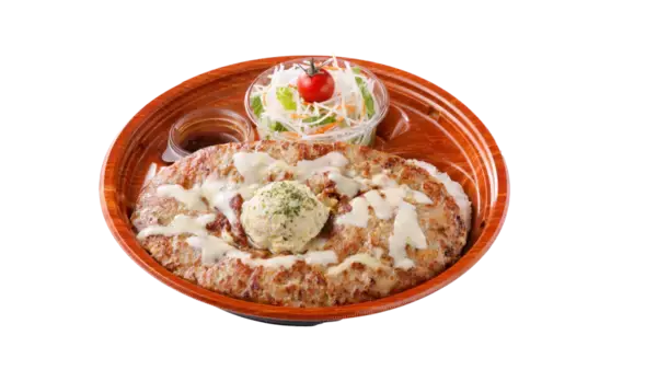 「びっくりドンキー、400gのガリバーバーグや高さ25センチの巨大グラス入りサラダ、高さ30cmの「ガリバーショコラパフェ」など/『今年もガリバー!』フェア開催」の画像