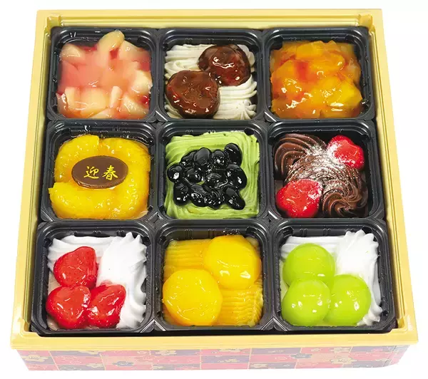 「スイーツおせちやプチケーキアソートの予約開始/発売75周年のミルキーをモチーフにしたお菓子缶も【不二家洋菓子店】」の画像