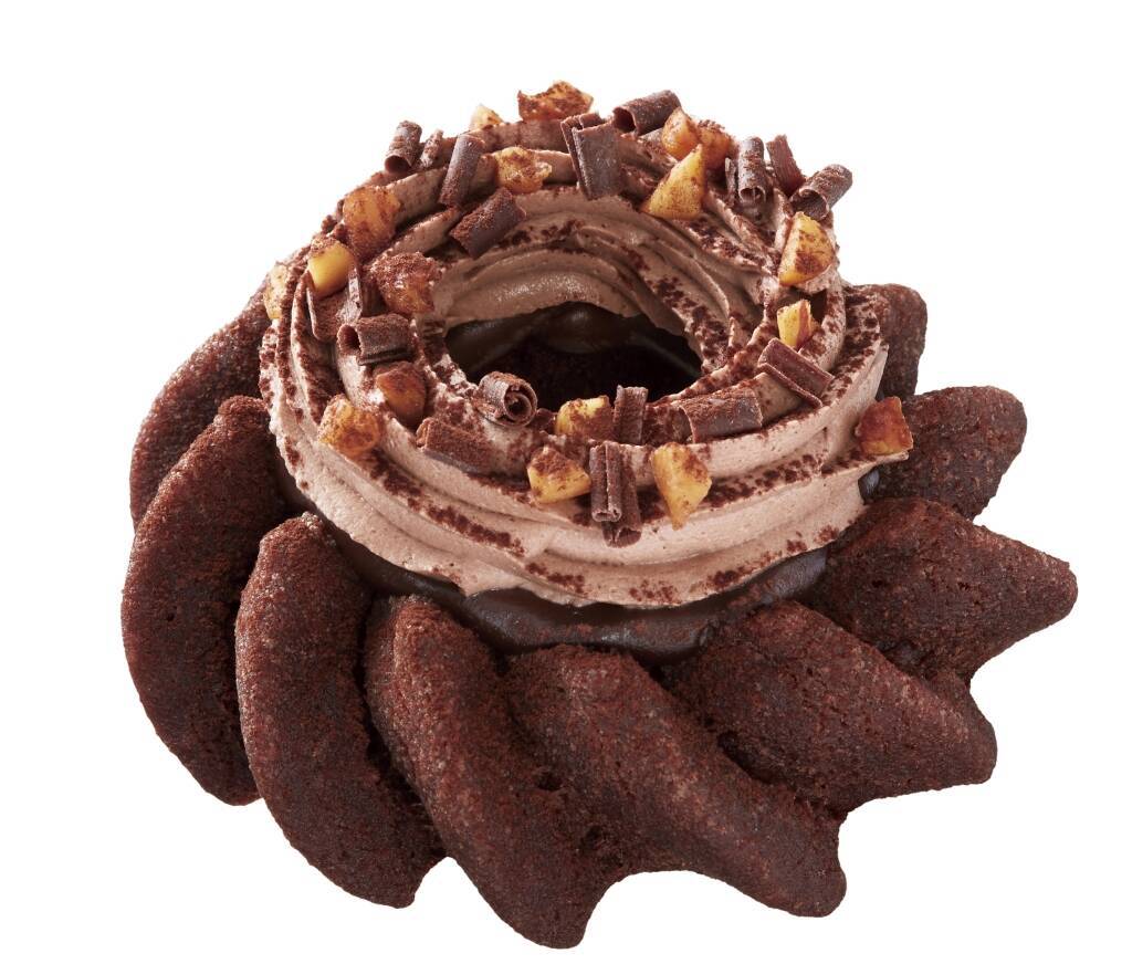 ミスド「ヨロイヅカ式ガトーショコラドーナツ」4品発売、鎧塚俊彦氏と共同開発“外はサクッと中はホロッと”/2023「misdo meets Toshi Yoroizuka」第1弾/ミスタードーナツ