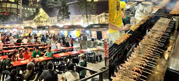 「ロイヤルホスト「シンガポールフェア」屋台料理をテーマにチキンライス･海老のサテー･シンガポールスリング風プチパフェ･タイガービールなど発売、7月11日から」の画像