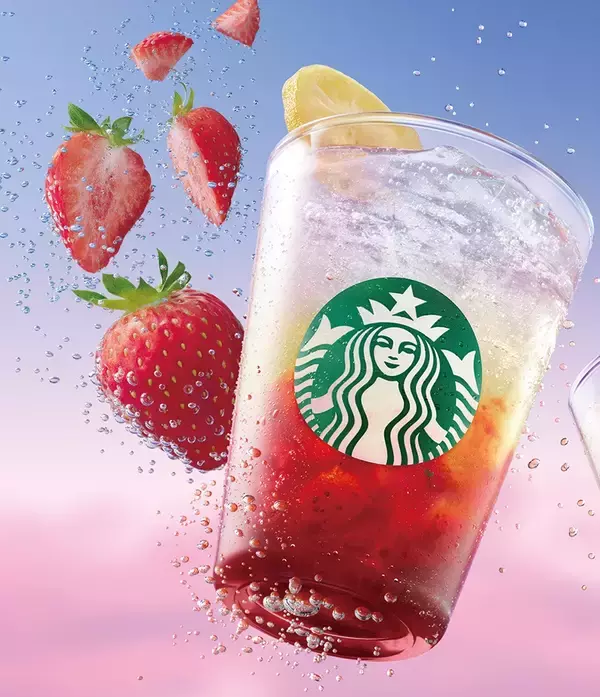 【果肉増量】スタバ「チラックス ソーダ ストロベリー」再登場　ゆずシトラスも同時発売