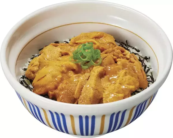 なか卯「ウニ丼」今年も登場、980円から　ミョウバン不使用のウニを豪快に、「ウニまぐろ丼」も発売