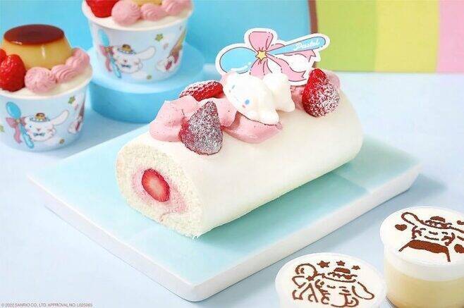 パステル×サンリオ「シナモロール」“かわいくておいしい”初コラボ、20周年アニバーサリーケーキや「お空でふわふわプリン」発売、かわいい手提げ袋付き