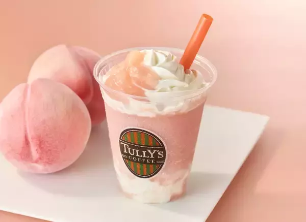 【タリーズコーヒー】「国産白桃のとろっとピーチシェイク」「国産メロンの食べごろメロンシェイク」発売、〆パフェ気分で楽しむ果実感あふれる夏のご褒美フローズン