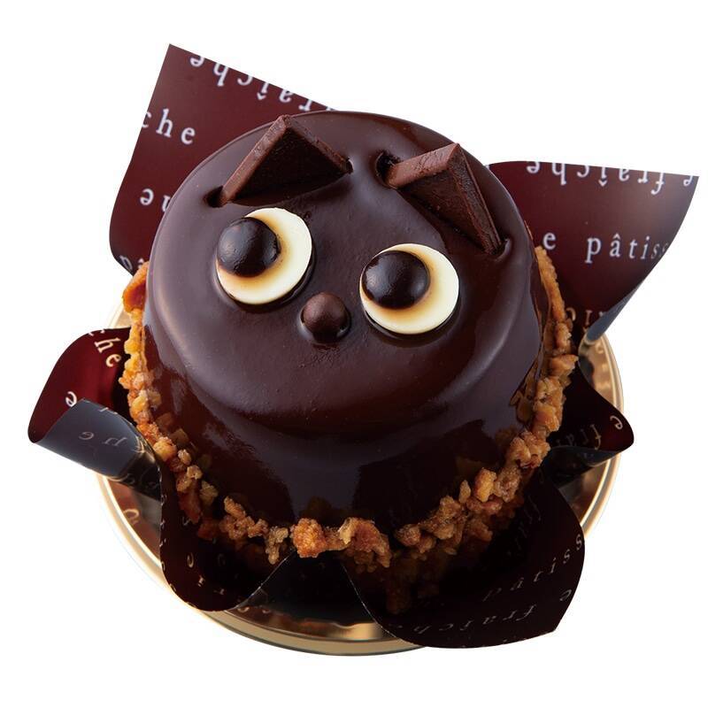 シャトレーゼ「ハロウィン」2023、おばけハウスデコレーション･プチケーキ「黒ねこ」･おばケーキなど発売