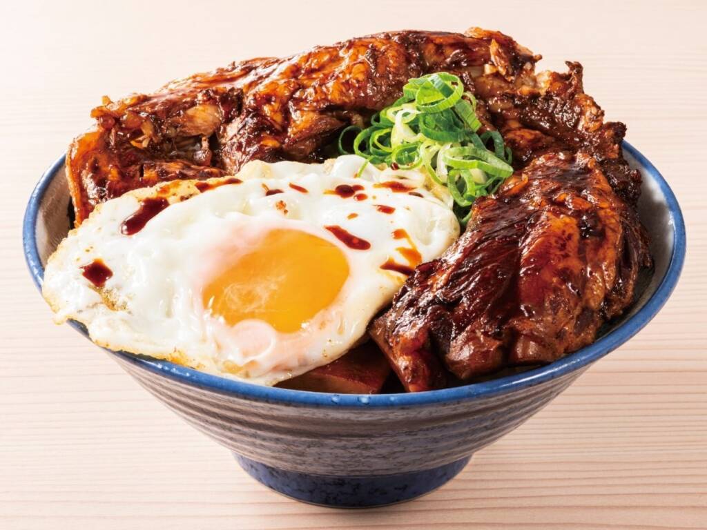 豚バラ軟骨が箸で切れる…ぷるぷるな食感「豚バラなんこつ丼」期間限定販売　「肉めし専門店」がグランドメニューをリニューアル