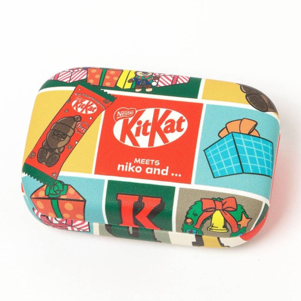 「キットカット ホリデイサンタ」11月4日(火)よりシーズン限定で販売開始、「niko and … 」とのコラボアイテムも